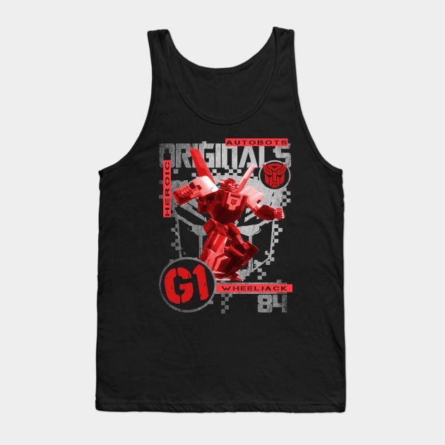 G1 Originals - Wheeljack Tank Top by CRD Branding